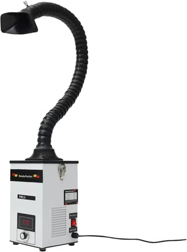 High Efficiency Low Noise Air Purificationfume Solder Smoke Absorber Fume Extractor Machine Fan with Filter Portable for Manual Soldering Moxibustion Beauty Laser Marking Assembly Lines Furnaces