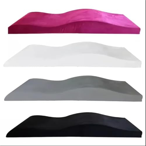 LUKYWANG Kosmetikliege Matratze Wimpern Anatomische Matratze Welle Schaum Schwamm Wimpern Bett Matratze Wimpern for Wimpern Bett Wimpernliege(Rose red,180 60CM)