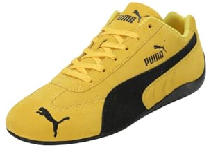 Puma Mens Speedcat Shield Leather Lace Up Sneakers Shoes Casual - Black