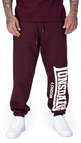 Lonsdale Men's Logo Large Joggers