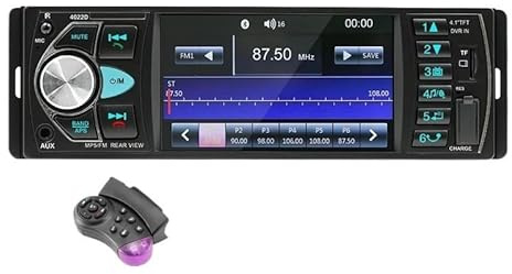 4,1 HD IPS Bildschirm Auto MP5 Player smart BT FM USB AUX Radio Hände-freies Bunte Lichter Video Ausgang Fahrzeug