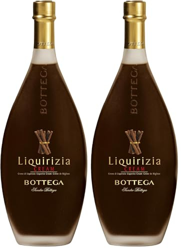 Bottega Crema di Liquore di Liquirizia - 500ml (Confezione da 2)