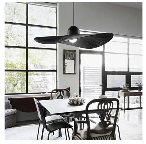 UESJCVXS Lustre Moderne Chapeau de Paille LED Lustre Art Concepteur Suspension luminaire pour Salon Chambre décor à la Maison