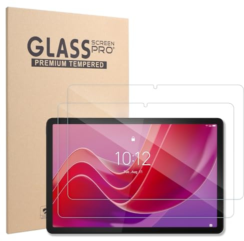 Xahpower 2 Stück Schutzfolie für Lenovo Idea Tab 11 Zoll 2025/ Tab M11 11 Zoll 2024/ Tab K11 und K11e 11 2024, 9H Härte, HD-Klar, Panzer Schutz Glas Displayschutzfolie