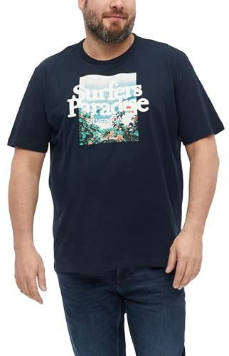 s.Oliver Flammgarn-T-Shirt mit Artwork