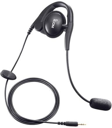 Icom Casque (type oreillette) Noir
