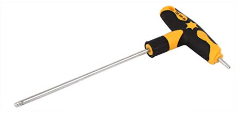 Sourcingmap Torx Screwdriver, T20 Security Star Screw Driver with 4.9 CR-V Shaft and T Handle