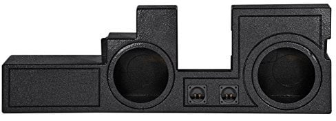 Super Duty Dual 12 Ported Subwoofer Box Enclosure for 2000-16 Ford F250/350/450 Black