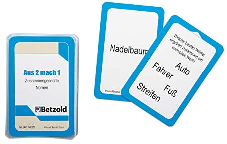 Betzold - Karten für den magischen Zylinder, Zusammengesetzte Nomen - Deutsch