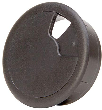 Kopp Kabeldurchgangsdose, Durchmesser 60 mm, schwarz, 1 Stück, 372105046
