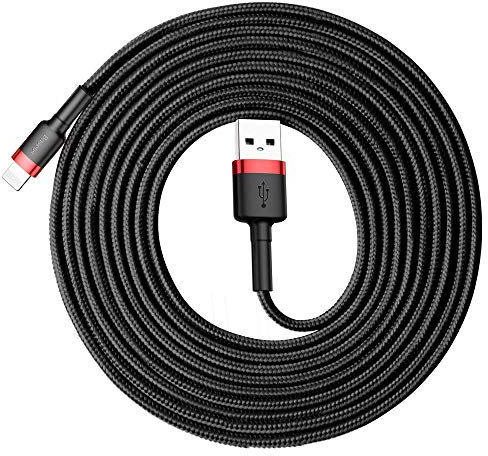 Data Cable Baseus Lightning 3 m Black