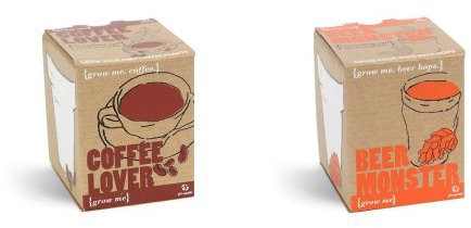 Grow Me Coffee Lover & Grow Me Beer Monster Bundle