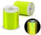Lot de 2 rouleaux de ruban adhésif vinyle autocollant de 3 m x 50 mm, réflexion prismatique haute intensité, ruban de sécurité/marquage, jaune