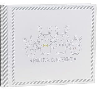 Vertbaudet Baby-Album zum Selbstgestalten, auf Französisch weiß ONE Size