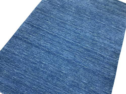 WAWA TEPPICHE Orientteppich Läufer Gabbeh Loom Handgefertigt Teppich 100% Wolle G-079 (70 x 400 cm)