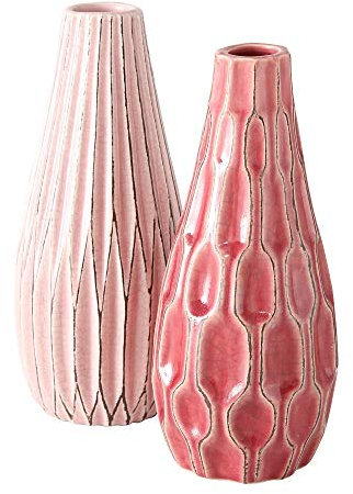 B.o.l.t.z.e Vase Lenja Steingut Höhe 24 cm