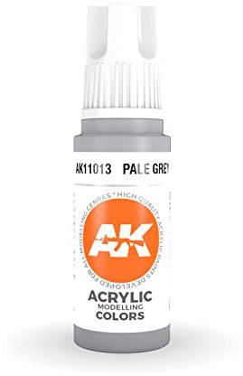 AK Interactive 3rd Gen Acrylic Pale Grey 17ml
