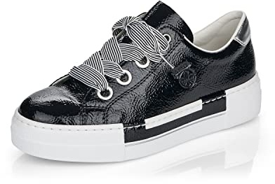 Rieker Damen Sneaker N49A2, Frauen Schnürhalbschuhe