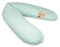 pic Bear Premium Stillkissen - hochwertiges Schwangerschaftskissen - anschmiegsames Lagerungskissen aus Baumwolle - schadstofffreies Seitenschläferkissen - 194 cm Premium - Sterne Celadon-grün