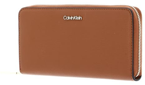 Calvin Klein CK Must Zip Around Wallet L Caramel