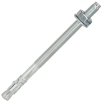 Isolbau Bolzenanker - Schwerlastanker aus verzinktem Stahl mit ETA Zulassung, Option 7 - M10 x 150 mm, fixierbare Dicke: 85 mm - 100 Stück
