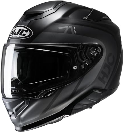 HJC RPHA 71 Mapos Full Face ECE 22.06 DVS Motorcycle Helmet - MC5SF Black (M)
