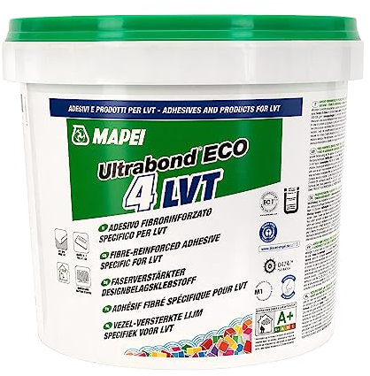 MAPEI ULTRABOND ECO 4 LVT 4kg Faserverstärkter LVT-Designbelagsklebstoff