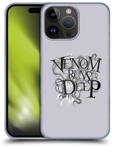 Head Case Designs Offizielle WWE Venom Runs Deep Randy Orton Harte Rueckseiten Handyhülle Hülle Huelle kompatibel mit Apple iPhone 15 Pro Max