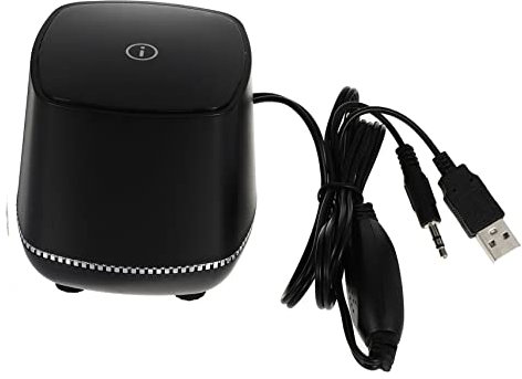 OSALADI Enceinte Rechargeable pour Smartphone Tablette Et Ordinateur Haut-Parleur Portable Compact avec Jack Puissant Et Design Élégant