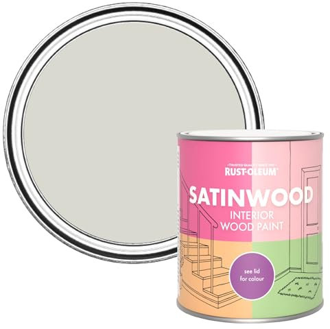 Rust-Oleum Brown Satinwood Interior Wood Paint - Mocha 750ml