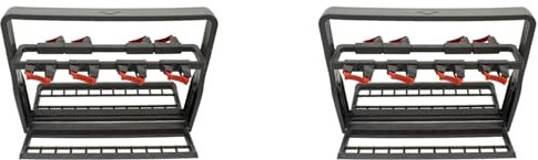 Juwaacoo 2X Panier à Couverts Universel pour Lave-Vaisselle, Portable pour Verres à Vin, Tasses D', BoîTes de Rangement, Bacs, Organisateurs de Rangement