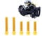 YLME Bicycle Screws 5PCS Ultralight Titanium Socket Head Bolts for MTB Road Bike - Front/Rear Derailleur, H/L Thumb Shifter, Shift Adjustment,Gold