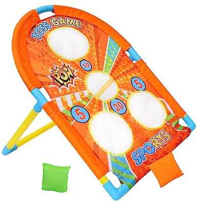 CORHAD 1stk Taschenwurfspiel Spielzeuge Sportspielzeug Spiel Werfen Sandsack-Spiel Eltern-Kind-interaktion Outdoor-spielset Für Kinder Outdoor-spielspielzeug Für Kinder Orange