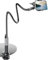 SAIJI Schwanenhals Handy Halter, 360° Drehbar, Langarm Ständer für iPhone 15/14/13/12 Pro, 4-7 Display (Schwarz)