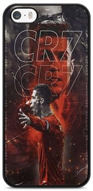 Générique Phone Case Compatible with iPhone 7 Plus/8 Plus Legend Football Gold Ronaldo Messi Neymar Mbappe Ref 9091