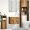 Genérico Mueble de baño para Lavabo de Madera Antigua 60x38,5x46 cm,jiangboyue-862023