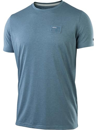 EVOC Herren Dry T-Shirt, Steel, L