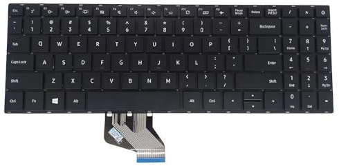 LIZHAOZ US RU Laptop-Tastatur mit Hintergrundbeleuchtung für Hasee für Kingbook X5-2021S5H für KUU A5 15.6 PRIDE-K3887 MB3331001 Tastaturen Ersatzteile(US Backlit)