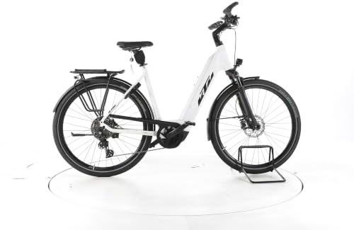 KTM E Bike Cento 10 Trekking E-Bike Damen Herren 28 Zoll Elektrofahrrad, Bosch 85 Nm 625 Wh, 10 Gänge, Hydraulische Scheibenbremse 177-187 cm weiß (Generalüberholt)