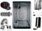 Sinowell Growzelt Pro 600 W dimmbar NDL + MH 100x100x200 cm Reflective Silver Indoor Grow Tent Set
