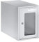 QUIPO Casillero Bajo Llave Con ventanilla, H x A x P 350 x 250 x 450 mm, Marcos de las puertas gris luminoso RAL 7035.