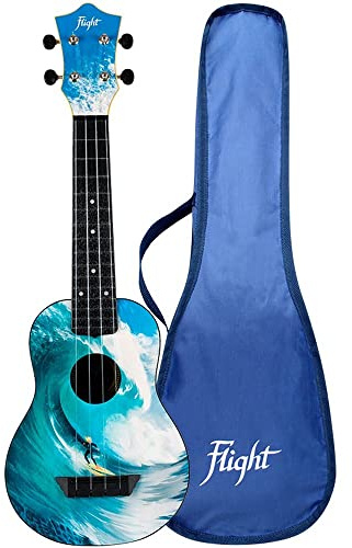 Flight Music Ukuleles TUS25 ABS Travel Ukulele 'Surf'