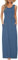 AUSELILY Summer Dresses for Women Casual Sleeveless Ladies Maxi Dress Long with Pockets Beja Blue L