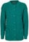 Lets Shop Shop Chunky Cable Knit Cardigan for Women Ladies Round Neck Long Sleeve Aran Plus Size 16 18 20 22 24 Jade