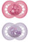 MAM Original Latexschnuller im 2er-Set, Schnuller aus nachhaltigen, bio-erneuerbaren Materialien, Baby Schnuller mit symmetrischem & kiefergerechtem Sauger, 6-16 Monate, Reh/Vogel