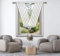 Inox Trade NEUHEIT Exklusive Vorhänge Fertiggardine Voile Paneel 120x130cm mit Zirkonia