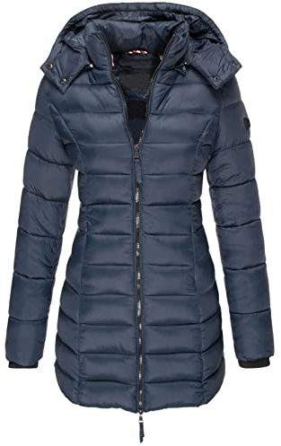 Earnmore Nuova Giacca Invernale Imbottita in Cotone da Donna, Giacca Imbottita Slim Aderente di Media Lunghezza da Donna, Giacca Imbottita in Caldo Piumino