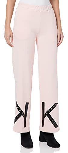 KENDALL & KYLIE Damen K&K W Straight FIT Logo Sweatpants KKW3711715 Jogginghose, Soft PINK, S