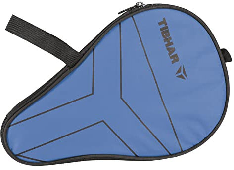 Tibhar Tischtennisschläger Tasche T-Logo | Tischtennis Schlägerkoffer für 1 Schläger | Tischtennisschläger Hülle