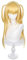 Dagua Cosplay Perücke,Death Note Misa Amane Cosplay Perücke,Long Gloden Perücke,Mit Kostenloser Perückenkappe,Halloween Kostüm Perücke,für Party Karneval Weihnachten